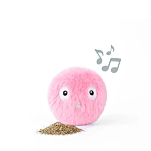 Nunbell Catnip Pom-Pom with Voice macskamenta labda 3 féle hanggal 6cm